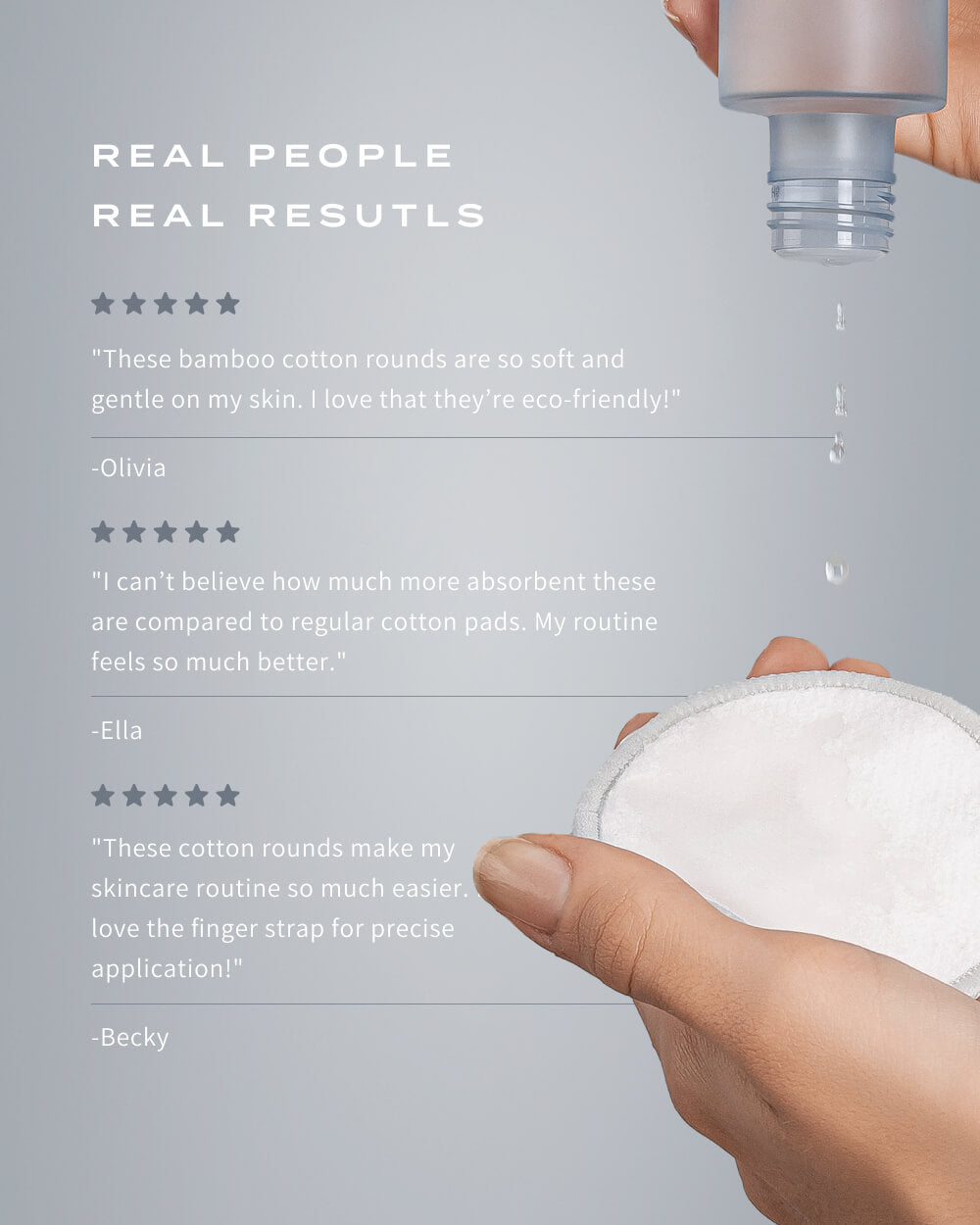 REUSABLE COTTON PADS